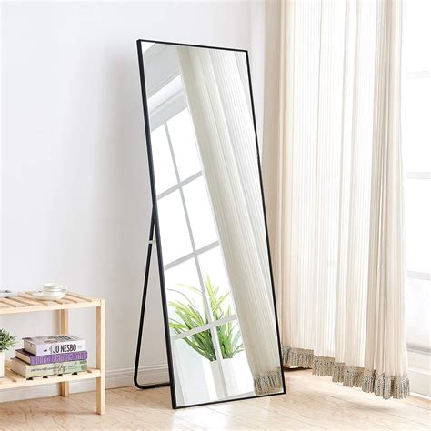 Rose Home Fashion Aluminum Alloy Thickened Frame-65 x22¡°, Full Length Mirror, Floor Mirror ...