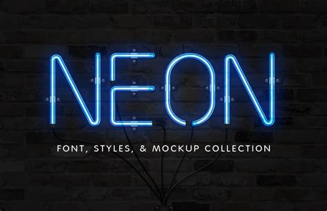 The Neon Font & Sign Collection — Medialoot