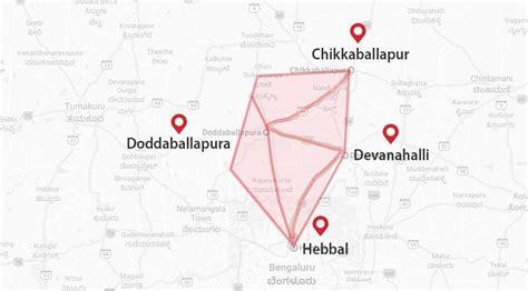 Bengaluru International Airport Map