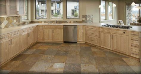 Kitchen With Brown Tile Floor – Flooring Tips