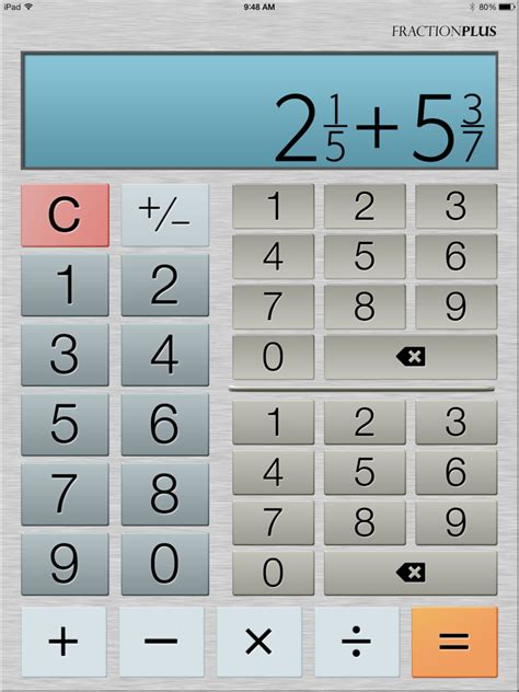 Fraction Calculator Plus: Free Education App - Class Tech Tips | Educational apps, Fractions ...