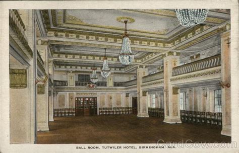 Ballroom, Tutwiler Hotel Birmingham, AL Postcard