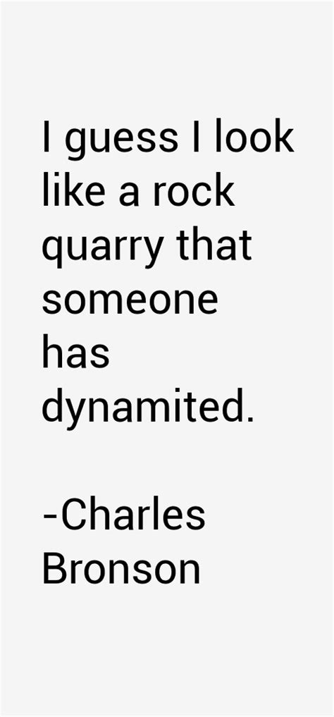 Charles Bronson Quotes & Sayings