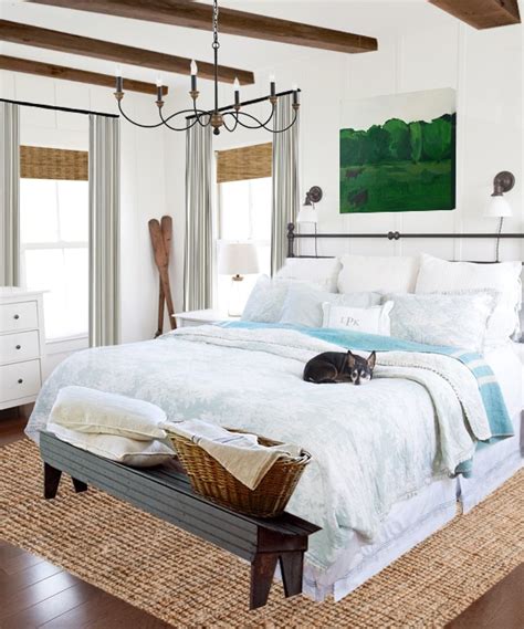 Master Bedroom Update: Farmhouse Style Chandelier - The Lettered Cottage