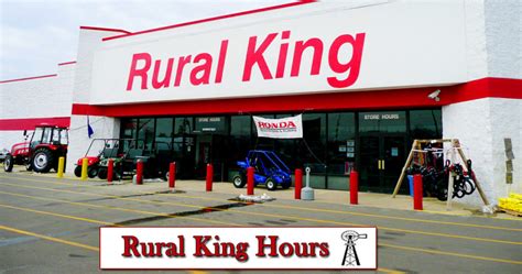 Rural King Hours of Operation Today | Holiday Hours, Near Me Locations