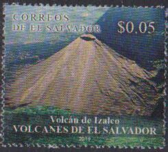 Stamp: Izalco Volcano (El Salvador(Volcanoes of El Salvador (2019)) Sn:SV 1813,Yt:SV 1961