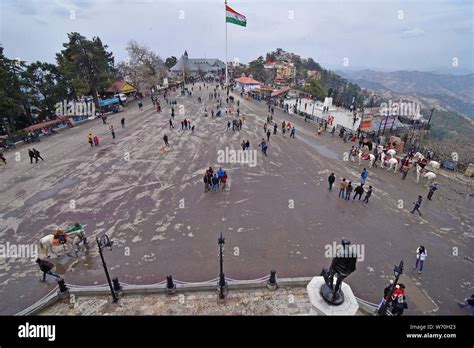 The Mall and Ridge, Shimla, Himachal Pradesh, India Stock Photo - Alamy