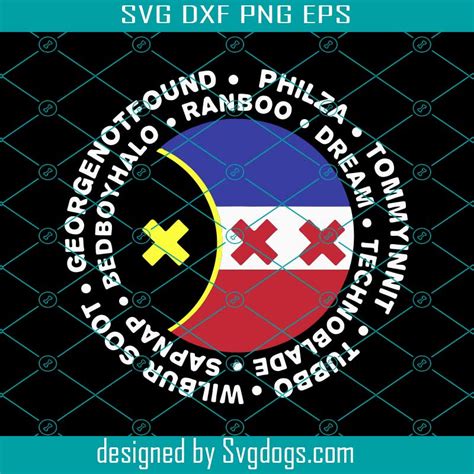 Dream Smp Merch L Manberg Flag Svg, Trending Svg, Dream Svg, Smp Svg ...