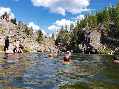 Swimming In The Firehole River | In Yellowstone National Par… | Flickr