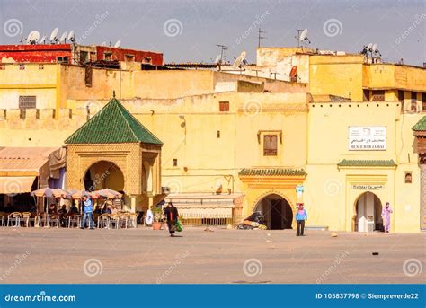 Meknes, Morocco editorial stock photo. Image of culture - 105837798