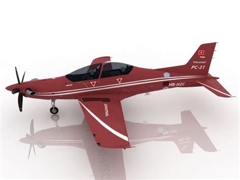 Pilatus PC-21 3D model - Download Free 3D models