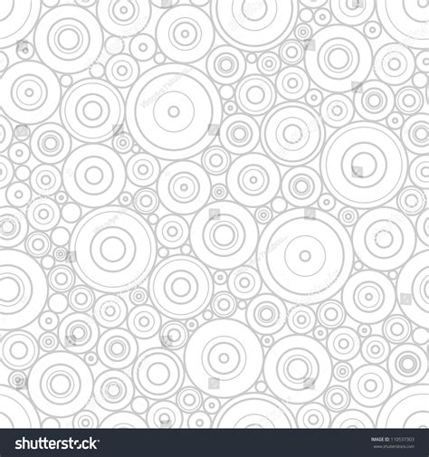 Pattern Gray Circles Stock Vector (Royalty Free) 110537303 | Shutterstock