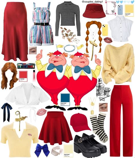 TweedleDee and TweedleDum costume ideas | Themed outfits, Alice in ...