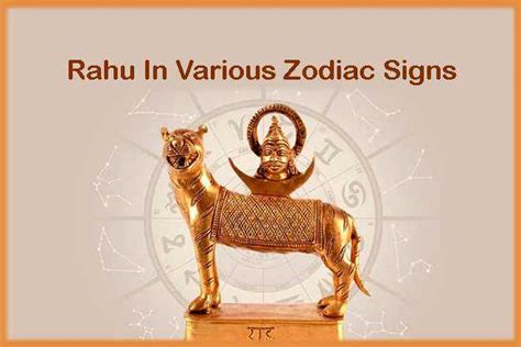 Rahu In Various Zodiac Signs, Rahu In Different Signs, Rahu Sign Astrology, North Node In ...