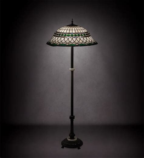 Tiffany Style Floor Lamp 189107 stained glass corner lighting