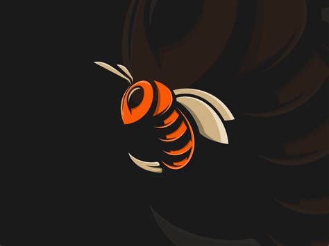 Bee Logo | Desktop wallpaper art, Concept art characters, Bee decals