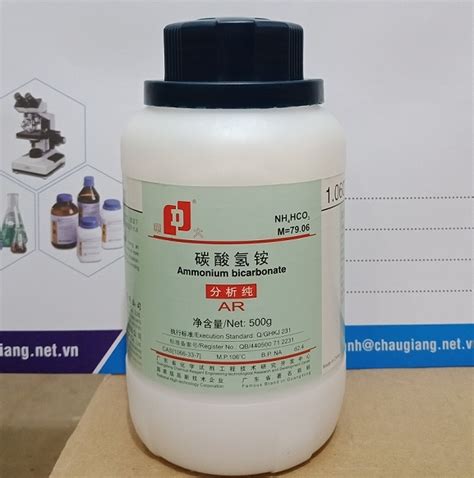 Ammonium bicarbonate NH4HCO3 | Thiết bị thí nghiệm Châu Giang