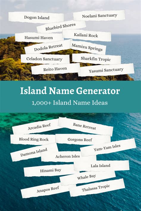 Island Name Generator 🏝️