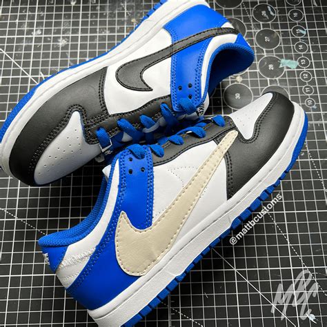 Reverse Swoosh Custom - Nike Dunk Low Trainers – MattB Customs