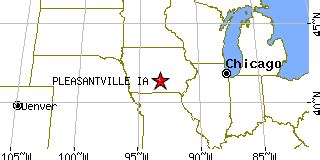 Pleasantville, Iowa (IA) ~ population data, races, housing & economy