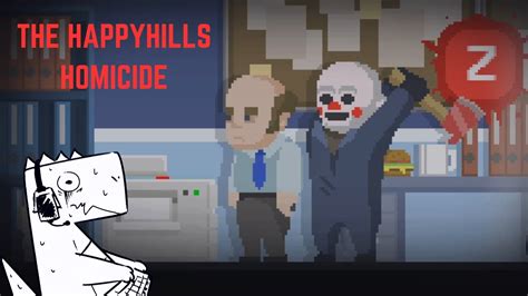 A GAME WHERE YOU PLAY AS A KILLER // The Happyhills Homicide - YouTube