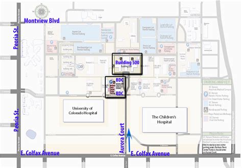 University Of Colorado Anschutz Medical Campus Map | secretmuseum