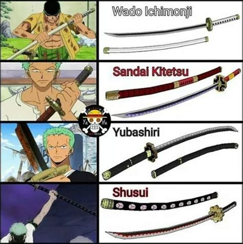 Did you know his Swords' names?! #OnePiece | One piece merchandise, One ...