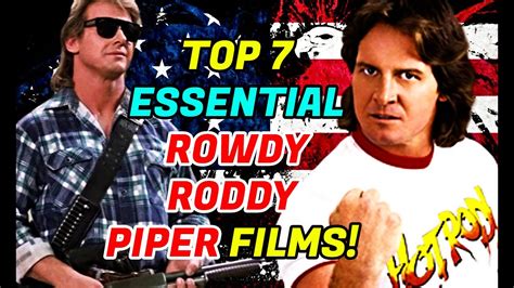 Top 7 Essential Rowdy Roddy Piper Movies - YouTube