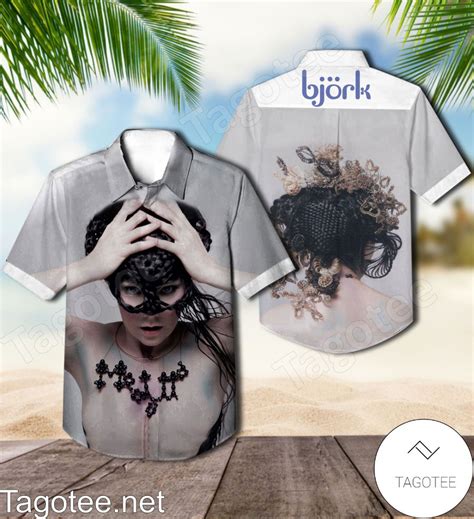 Björk Medúlla Album Cover Hawaiian Shirt - Tagotee