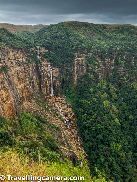 Hugeness of Seven Sisters Waterfall & grand landscapes of Cherrapunji ...