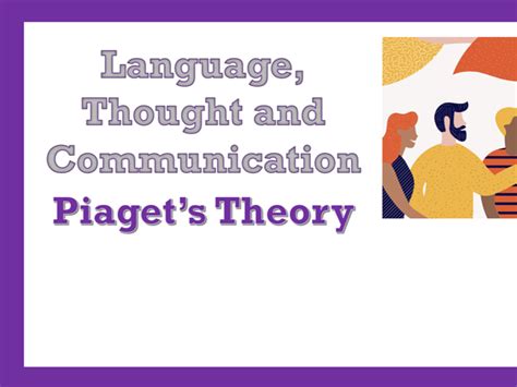 AQA GCSE Psychology: Piaget’s Theory that Language depends on Thought ...