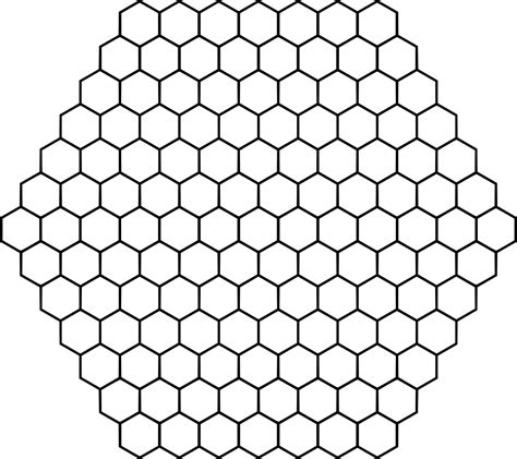 SVG > geometry honeycomb hexagon pattern - Free SVG Image & Icon. | SVG Silh