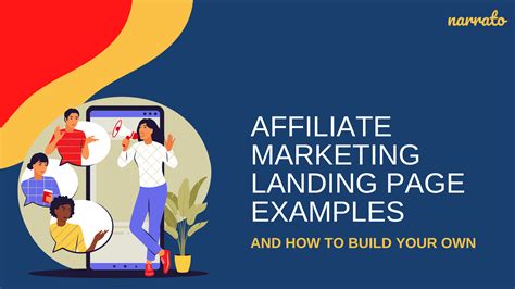 affiliate marketing landing page examples | Narrato