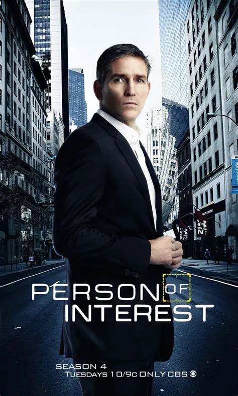 Jim Caviezel Person Of Interest Classic Crime TV series Vintage Poster ...