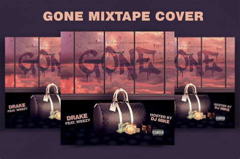 Gone Mixtape Cover Template | www.Mixtapecovers.net