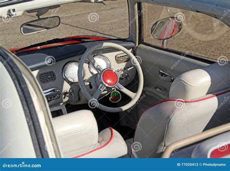 Nissan figaro interior stock image. Image of mirrors - 77020413