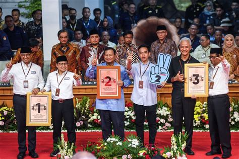 Peta Hasil Quick Count Anies-Prabowo-Ganjar di 38 Provinsi