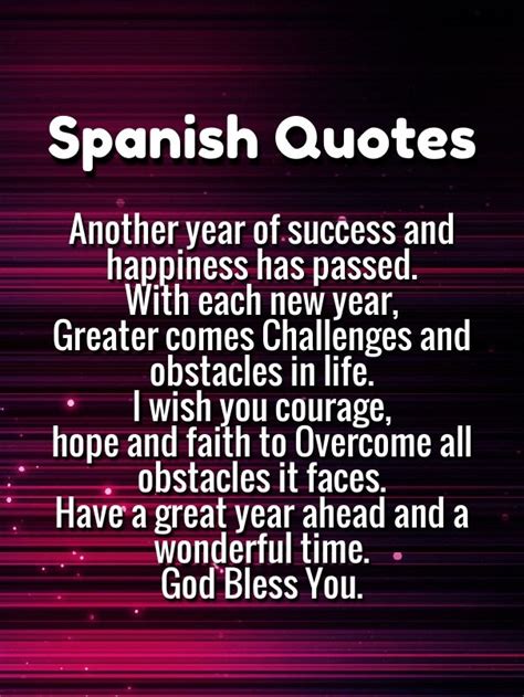 Happy New Year Quotes in Spanish 2020 with English Translations - Happy ...