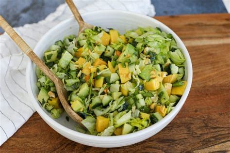 Chopped Mango Salad - Healthyish Foods