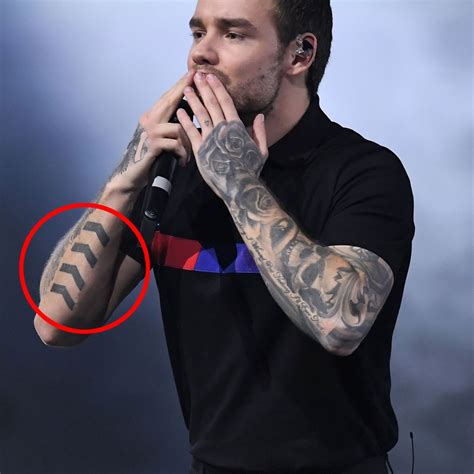 Liam Payne Screw Tattoo