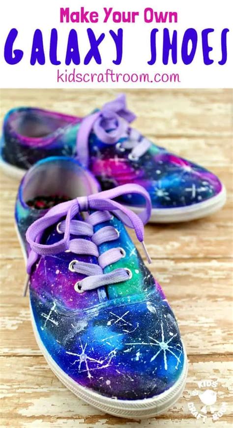 DIY Galaxy Shoes - Kids Craft Room