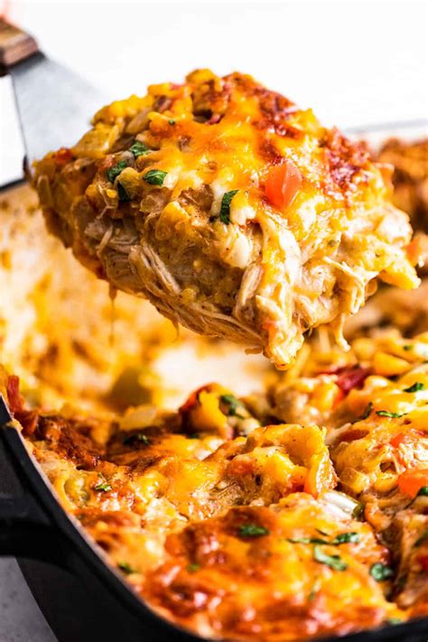 King Ranch Chicken Casserole | Diethood