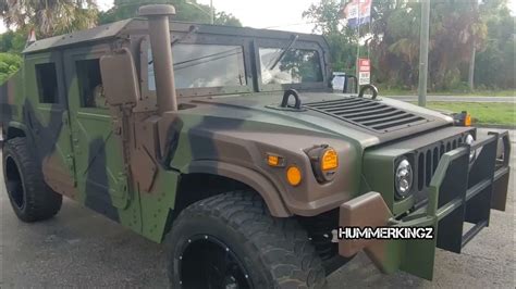 ARMORED M1151 HUMVEE IN CAMOUFLAGE #hummerkingz - YouTube