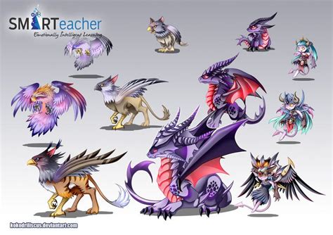 Prodigy Air Monsters by Dragolisco | Mythical creatures art, Prodigy ...