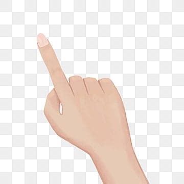 Click Fingers Clipart Transparent Background, Clicking Finger Cartoon ...