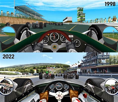 The power of Modding: Grand Prix Legends in 1998 vs. today : r/gaming