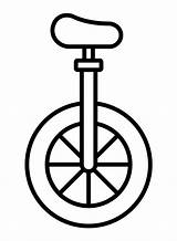 Unicycle Coloring Pages sketch template