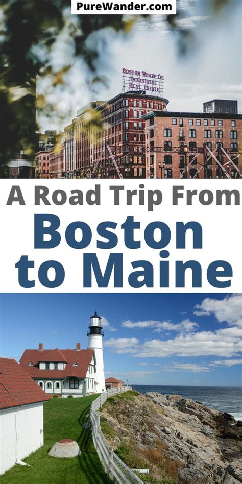 Boston to Maine Road Trip: Ogunquit, Freeport and Portland | Maine road ...