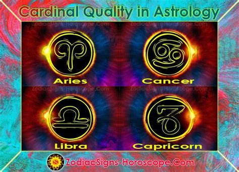 Cardinal Signs: Cardinal Quality in Astrology | Cardinal Signs Meaning