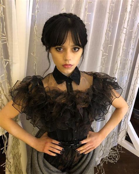 jenna ortega (wednesday addams) rave'n dress | Wednesday addams, Wandinha, Wandinha addams